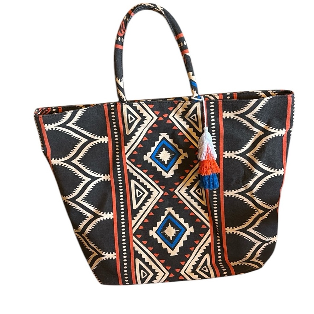 Boho , Gypsy, African, Tote Bag  20” wide 15 “ tall